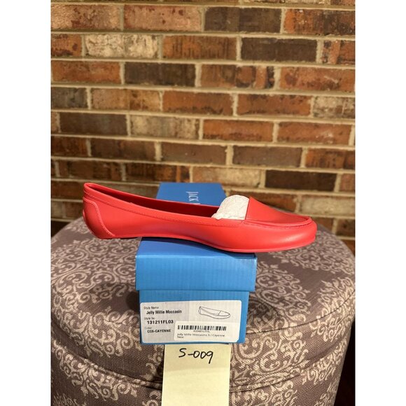 Jack Rogers Womens Jelly Millie Moccasin Flats 131211FL03 Cayenne Size 5 - Picture 7 of 7
